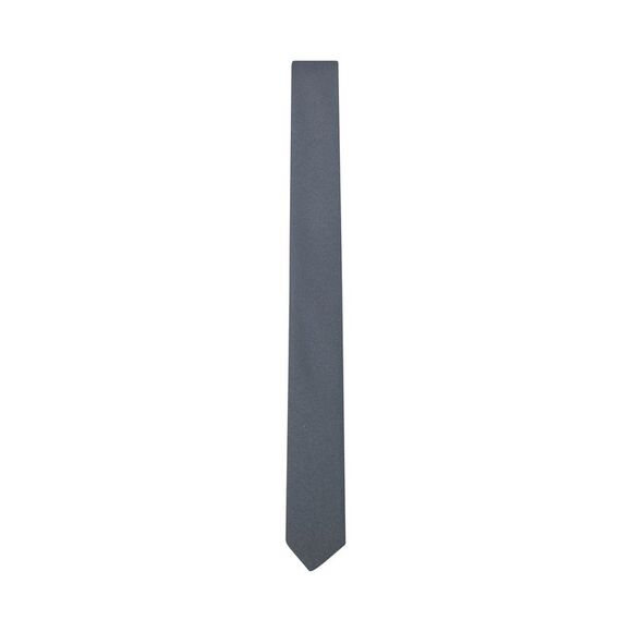 Gucci Men Grey Crepe-Effect Fabric Slim Tie